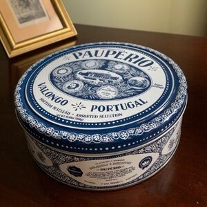Portugal Metal Tin with Lid